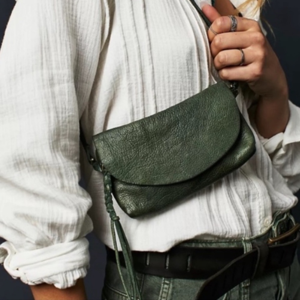 FP We The Free Rider Crossbody Bag - Green